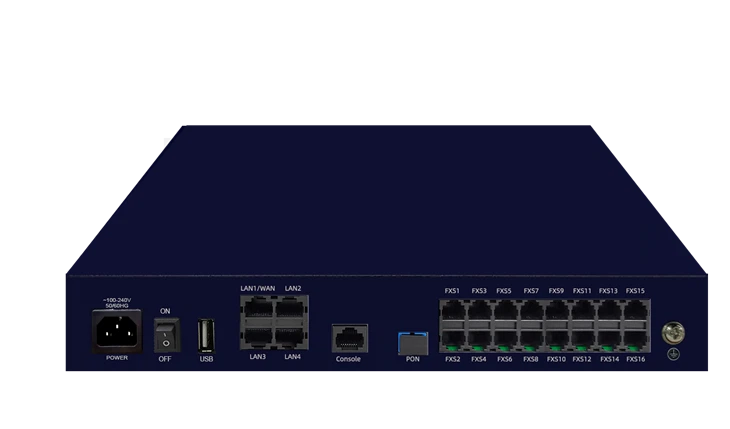 GPON Enterprise Gateway 4GE 4FXS